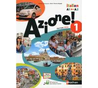 Azione ! Niveau 1 Edition 2014 - Marie-Thérèse Medjadji - Nathan - relié - Scolaire / Universitaire