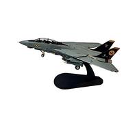 AZIZAT 1/100 F14 Tomcat Fighter Model Plane Models Metal Die-Cast Aircraft Model Plane Airplane Model for Collection Festival Gift Ornament,F14d