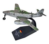 AZIZAT 1/72 Échelle Me-262 Chasseur Métal Militaire Diecast Avion Avion Modèle d'avion pour Collection Ou Festival Cadeau Ornement