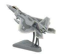 AZIZAT 1/72 F-22 Raptor Modèle d'avion Modèle d'avion de Chasse Modèle d'avion à réaction Affichage Modèle d'avion en Alliage moulé sous Pression pour Collection ou Ornement Cadeau