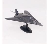 AZIZAT 8" 1/72 F-117 Modèle d'avion Nighthawk Modèle d'avion en métal Modèle d'avion de Chasse Modèle d'avion moulé sous Pression pour Cadeau de Collection Noir
