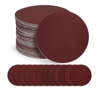 AZKEEGREY Lot de 120 disques abrasifs ronds de 150 mm - Papier abrasif auto-agrippant - Sans trous - Grain 40/60/80/100/120/150/180/240/320/400/600/1000