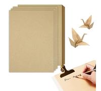 AZKEEGREY Lot de 200 feuilles de papier kraft format A4 - Papier de certificat imprimable - Papier vintage pour invitations, lettres, lettres d'amour, papier à motif de papyrus