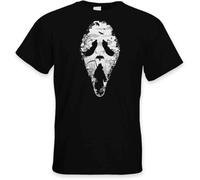 AZKvvKL Grim Reaper Scream Men's T-T-Shirts à Manches Courtes - Halloween Goth Horror Movie(XX-Large)