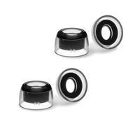 AZLA SednaEarfit Crystal for Bose Earbuds Bouchons d'oreille de rechange, en silicone, avec trou de réduction du bruit pour Bose QuietComfort Ultra, QC Earbuds II, embouts en silicone