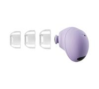 AZLA SednaEarfit Crystal Lot de 3 paires d'embouts de rechange pour casque sans fil Galaxy Buds 2 Pro, avec réduction du bruit, Clear Pearl, S/MS/M