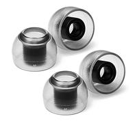 AZLA SednaEarfit Crystal Standard Lot de 2 Paires d'embouts pour écouteurs sans Fil avec Suppression du Bruit Compatible avec Shure, Sony, Beats, Jabra et JBL Taille M