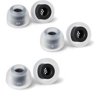 AZLA SednaEarfit Max Embouts de Rechange pour écouteurs sans Fil avec Suppression du Bruit Certifié Samsung Noir (S/MS/M)