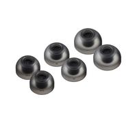AZLA SednaEarfit MAX TWS 6 Embouts pour écouteurs sans fil - Embouts de rechange antibruit compatibles avec Sony, Samsung, Sennheiser et Devialet (gris foncé, MS-M-ML)
