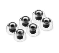 AZLA SednaEarfit XELASTEC 2 Embouts pour écouteurs sans Fil avec Suppression du Bruit Compatible avec Sony, Samsung, Beats, JLab, Skullcandy, Sennheiser (M-ML-L)