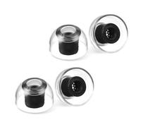 AZLA SednaEarfit XELASTEC 2 (ML) - Embouts pour écouteurs sans Fil - Embouts de Rechange pour écouteurs antibruit - Embouts compatibles avec Sony, Samsung, Beats, JLab, Skullcandy, Sennheiser