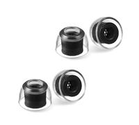 AZLA SednaEarfit XELASTEC 2 (SS) - Embouts pour écouteurs sans Fil - Embouts de Rechange pour écouteurs antibruit - Embouts compatibles avec Sony, Samsung, Beats, JLab, Skullcandy, Sennheiser