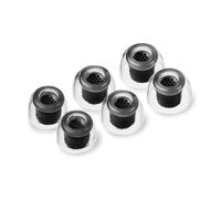 AZLA SednaEarfit XELASTEC 2 (SS/S/MS) Bouchons d'oreille sans fil avec suppression du bruit Compatible avec Sony, Samsung, Beats, JLab, Skullcandy, Sennheiser