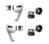 AZLA XELASTEC 2 embouts auriculaires pour AirPods Pro 1ère et 2ème génération - Embouts de rechange monobloc AirPod de qualité supérieure avec ajustement amélioré, confort et isolation du bruit - avec