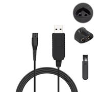 Azlanway 12 V Chargeur Câble pour Braun Rasoir électrique Série 5 7 9 3 Remplacement Charge Adaptateur de Câble d'alimentation Compatible avec Epilator