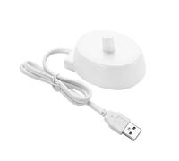 Azlanway Chargeur USB compatible avec Braun Oral B iO3, iO4, iO5, iO6 type 3757, Kids Vitality 100, Genius X - Adaptateur de charge USB de rechange - Câble d'alimentation étanche pour le bas