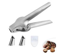 Azlanway Coupeur de marrons, Pince à marrons en acier inoxydable Couteau Coupeur de marrons Chestnut Opener Cutter Ouvreur de marrons Coupeur de châtaignes Casse-noix pour noisettes,noix,noisettes