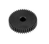 AZLHV Pignon d'engrenage de Moteur en Acier 48P 17-26T for Arbre de 5mm 1/10 1/8 1/6 1/5 RC Buggy Monster Truck Drift Car Tout-Terrain, pièce de Chenille(23T)