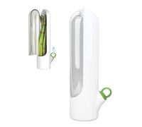 AZMUDE Boîte de conservation pour herbes aromatiques - 25,4 cm - En plastique - Pour persil, herbes, menthe, ciboulette - Taille S