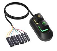 AZMXDVP Commutateur d'alimentation externe pour ordinateur de bureau, carte mère, bouton d'extension M30