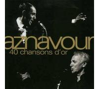 Charles Aznavour – 40 chansons d'or – 2 CD – Parlophone