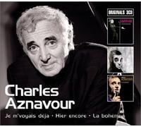 Aznavour, Charles - Coffret 3 CD : Je m'voyais déjà / Hier / La Bohème