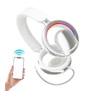 Aznever Casque sans Fil pour La Musique | Confortable avec Cadre Ouvert,Casque sans Fil Rechargeable - pour Vidéo, Travail, Sport, Déplacements, Course, Hommes, Femmes, Adolescents, Adultes