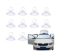 Aznever Crochets à Ventouse pour Voiture,Ventouse pour Pare-Soleil Automobile | Ventouses réutilisables pour Pare-Brise de Voiture en Verre, pour Salle de Bain, Cuisine, fenêtre