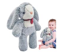 Aznever Jouet en Peluche en Forme De Lapin - Doudou Interactif pour Le Sommeil | Coussin De Décoration en Peluche Lapin Câlin,pour Femmes Hommes Filles Bébé Adolescents Adultes