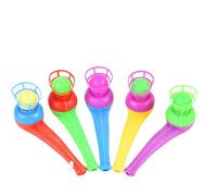 Aznever Jouets Pipe Ball pour, Jouets Équilibrant Le Jeu De Soufflage, Cadeaux d'anniversaire De Jeu D'équilibrage, Couleur Aléatoire, Articles De Fête Amusants pour Garçons