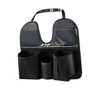 Aznever Organisateur de Siège Arrière | Grand En Cuir Avec Porte-Tablette Et Porte-Gobelet - Organisateur de Rangement Protecteur pour Siège Arrière | Pour Camion SUV Berline Intérieur Jouets Snack