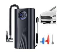 Aznever Pompe à pneus électrique, Compresseur d'air à pompage Rapide de 150 psi avec Affichage en Temps réel, Accessoires de pneus d'extérieur pour Moto, Basket-Ball, Voiture à Batterie, Automobile