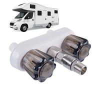 Aznever Robinetterie De Douche pour Camping-Car - Robinet de Baignoire pour Véhicules de Loisirs - Adaptateur Haute Pression pour Camping-Car, Van et Bateau