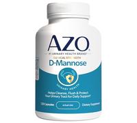 AZO D-Mannose Urinary Tract Health, Cleanse, Flush & Protect The Urinary Tract*, 1 Pharmacist Recommended Brand, Clinical Strength D-Mannose, Non-GMO, 120 Count