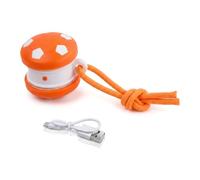 Azonelife Balle Interactive pour Chien Rechargeable USB, Jouet Interactif Automatique avec Mouvement Aléatoire, Anti-déchirement pour Petits et Moyens Chiens, Balle Qui Bouge Toute Seule