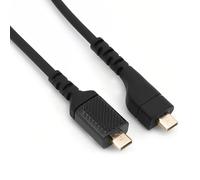 Azonelife Câble Audio de Remplacement pour SteelSeries Arctis 3 5 7 Pro, Câble Casque avec Carte Son Intégrée, Longueur 150 cm, Accessoire pour Casque Gaming, Noir