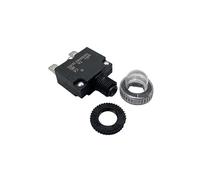 AZOOB Circuit Breaker+Waterproof Cover 3A,4A,5A,6A,7A,8A,10A,15A,18A,20A,25A,30A Thermal Switch Overload Protector Push Button ERTEYIN(6A and Cap)