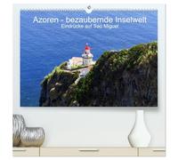 Azoren - bezaubernde Inselwelt. Eindrücke auf Sao Miguel (hochwertiger Premium Wandkalender 2026 DIN A2 quer), Kunstdruck in Hochglanz: Wanderer und ... begeistert von der Schönheit Sao Miguels.