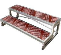 AZQOHMIS Estrades Chorales Portables, Robustes et Résistantes, Faciles à Assembler, Idéales pour Les Concerts et Les Événements Communautaires