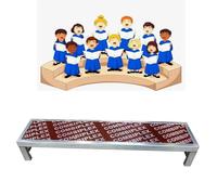 AZQOHMIS Estrades Chorales Portables, Robustes et Résistantes, Faciles à Assembler, Idéales pour Les Concerts et Les Événements Communautaires