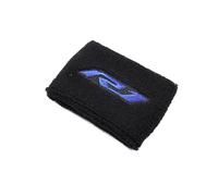 AZQUZVZI Compatible avec R1 YZF-R1 YZFR1 YZF R1M 2021 2022 2023 Réservoir de Liquide de Frein Avant de Moto, Tasse de réservoir d'huile, Manchons de Chaussettes, Accessoires(1 Blue)