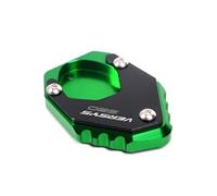 AZQUZVZI Compatible avec Versys 650 VERSYS650 2010-2023 2020 2021 VERSYS 650 Support latéral de Moto Extension de Plaque d'agrandissement de béquille(Size:1 pc-Green)