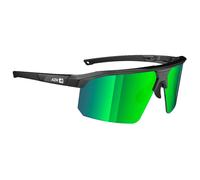 Paire de lunettes azr arrow rx noir verni vert multicouche