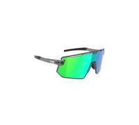 AZR - Kromic Flash RX Cat 1-3 - Lunettes vélo Crystal Gris - Irise Vert Photochromique Cat 1-3