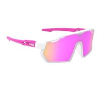 Azr Pro Race Jr Rx Sunglasses Rose Hydrophobic Pink Mirror/CAT3 White / Pink