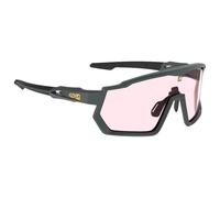 AZR - Pro Race Rx Carbone Mat Noire Photochromique Irisé Rouge - Lunettes de soleil