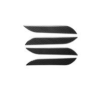 AZSHIW Autocollants de décoration for poignée Porte Voiture, compatibles avec Tesla Model S 2012-2022, kit Protection for en Fibre Carbone ABS