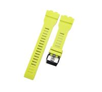 AZSHIW Bracelet de montre en résine Compatible avec Casio GBA-800 GBD-800 GMA-B800 GMD-B800, bracelet remplacement caoutchouc(Yellow)