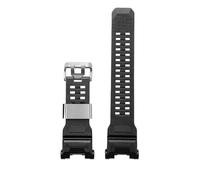 AZSHIW Bracelet de montre en Silicone amélioré, Compatible avec Casio 3554 Cat Man, trois chaînes représentatives, ceinture résine GPR-H1000(Color 08)