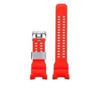 AZSHIW Bracelet de montre en Silicone amélioré, Compatible avec Casio 3554 Cat Man, trois chaînes représentatives, ceinture résine GPR-H1000(Color 10)